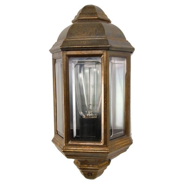 With a traditional flair, the Brent traditional exterior wall light is a striking addition to an outdoor entrance. This traditional exterior wall light is perfect for any modern or traditional setting to add an authentic look.