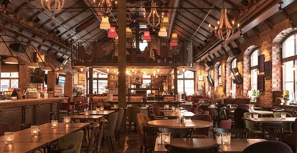 Our lights help create a homely atmosphere at The Public Grill & Bar