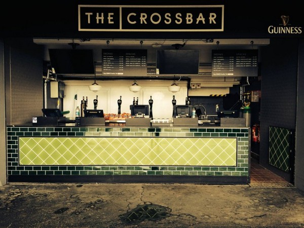 Traditional Schoolhouse lights at The Crossbar pub in Croke Park