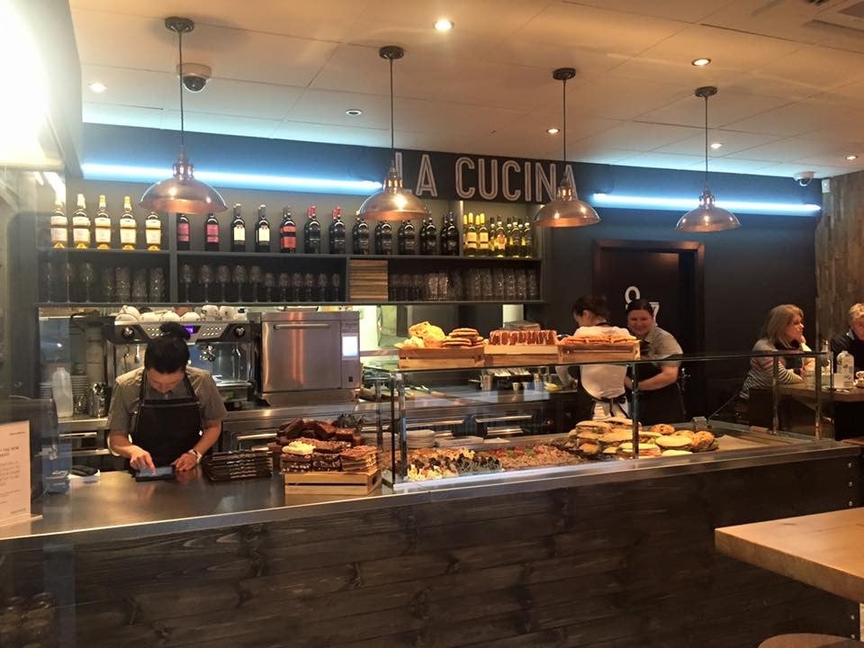 Our pendant lights illuminates authentic Italy at La Cucina restaurant