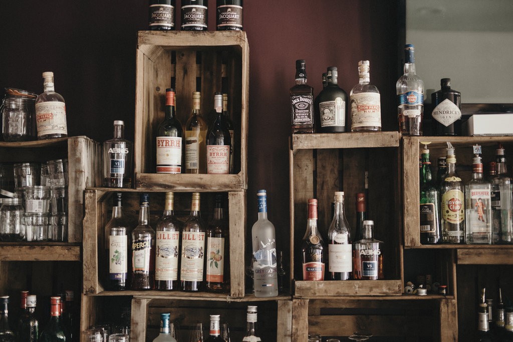 Our Jam Jar pendant lights feature in La Marjolaine restaurant