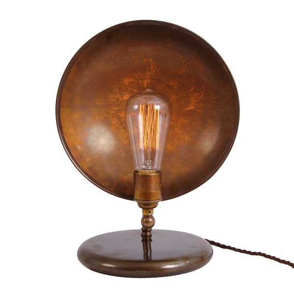 The Cullen table lamp is an industrial table lamp by Mullan Lighting that adds tradition to any space. 