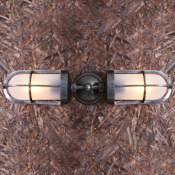 Mullan Lighting produced this Clayton double wall light which is perfect for downlighting 