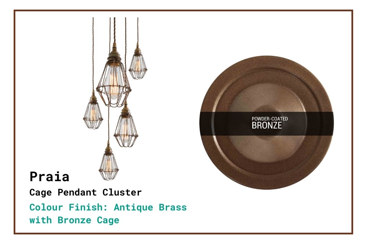 praia cluster pendant