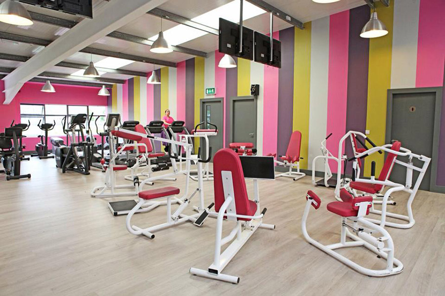 Interior designers Mac Interior Designs designed this gym space in Cork, Ireland. 