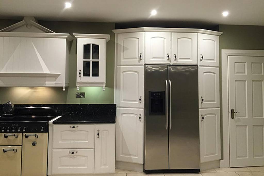 Armagh based Interior Designers McAllister Interiors transformed this kitchen space
