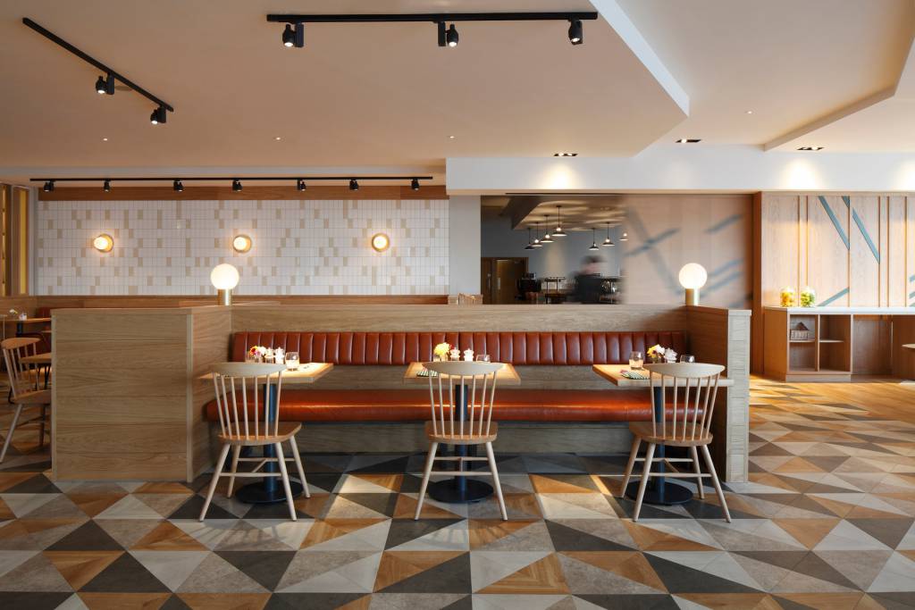 Our lights feature in the breakfast area of Jurys Inn Liverpool.