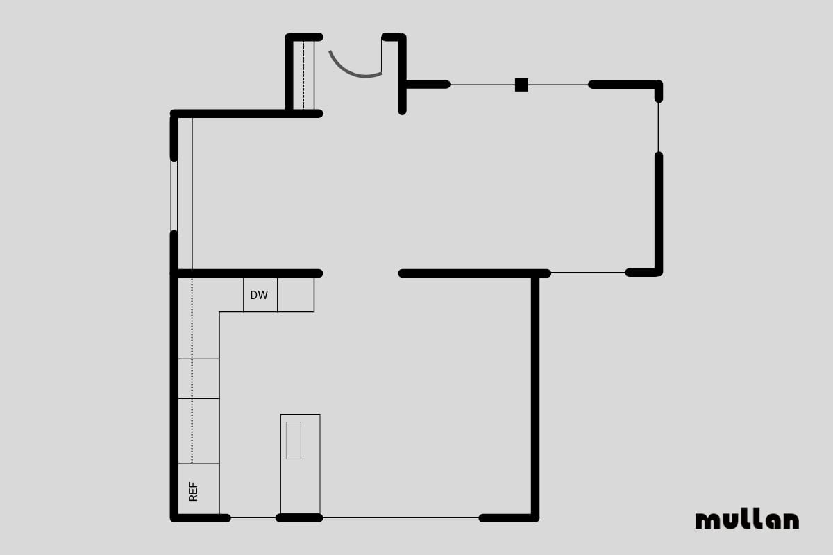 Lighting layout plan - Draw your room