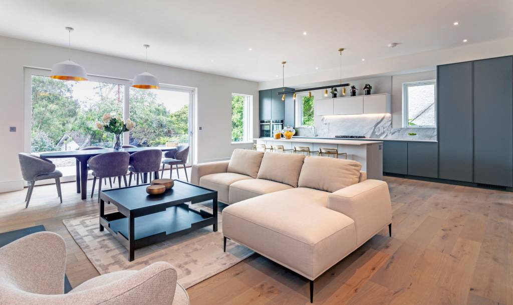Praiano is a luxurious four-bed, detached property on the Ulverton Road designed by Suzie McAdam Design
