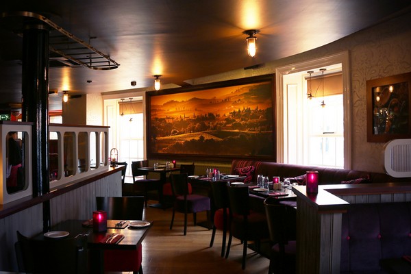 Mullan Lighting designed a number of lights for a Taste of Tuscany restaurant in Monaghan Town.
