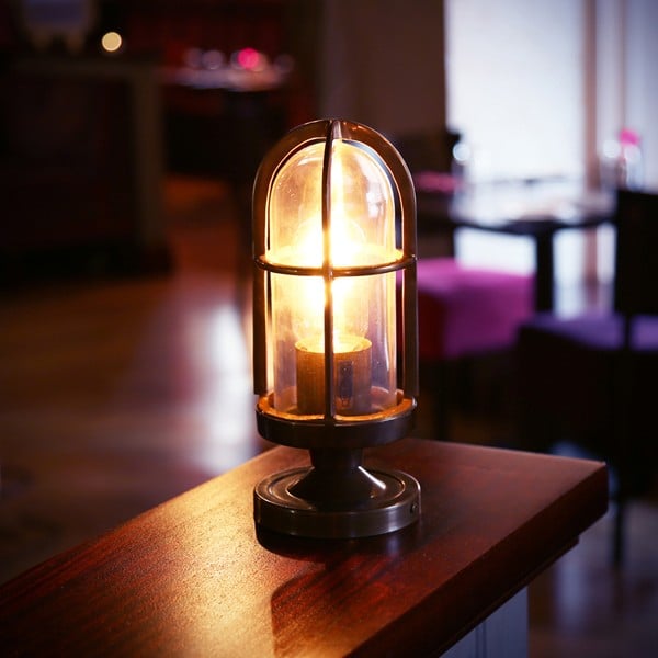 Ceiling lights from Mullan Lighting uniquely act as a counter lamp in Italian restaurant Taste of Tuscany located in Co. Monaghan