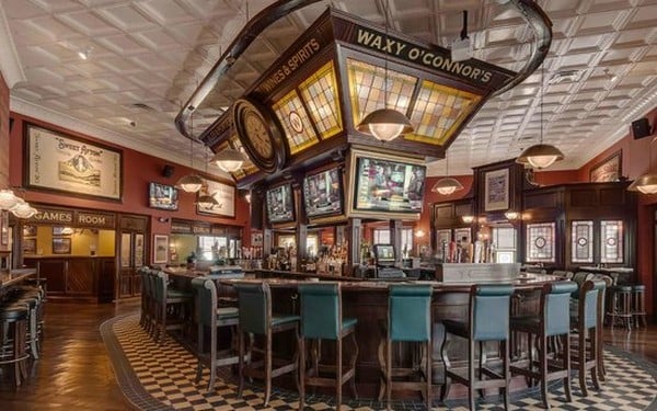 Our lights feature in Waxy O'Connor's chain of Irish pubs in the United States