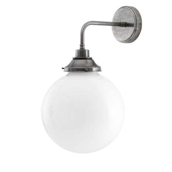 Pelagia Opal Globe Wall Sconce 9.75" IP44