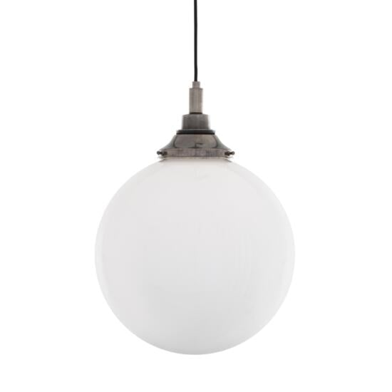 Pelagia Opal Globe Pendant Light 11.75" IP44