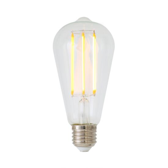 Ampoule LED à filament en forme de goutte d'eau variable d'intensité E27 4W 2300k 350lm 14cm