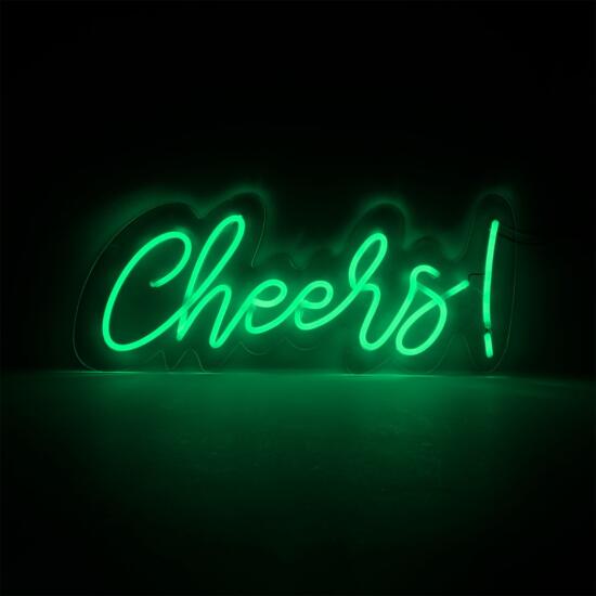 Cheers Neon Acrylic Light 58cm IP20, Green