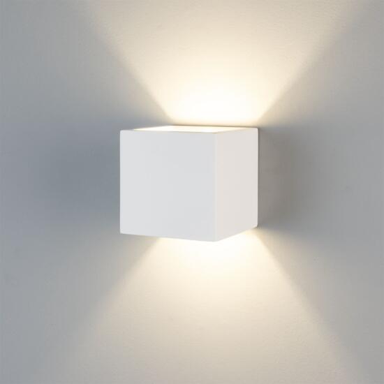 Lisbon Plaster Wall Light 11.5cm IP20