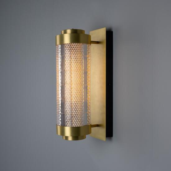 Small Ashford Neo-Victorian Vertical Wall Sconce 20" IP20