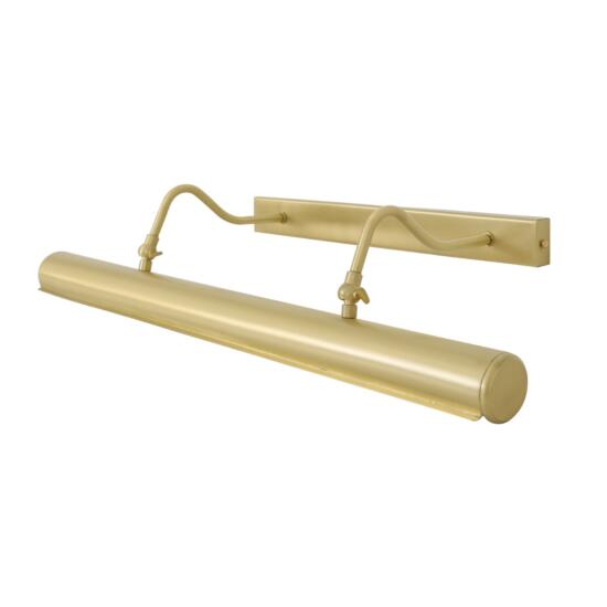 Dublin Rounded Brass Picture Light 60.5cm, Satin Brass