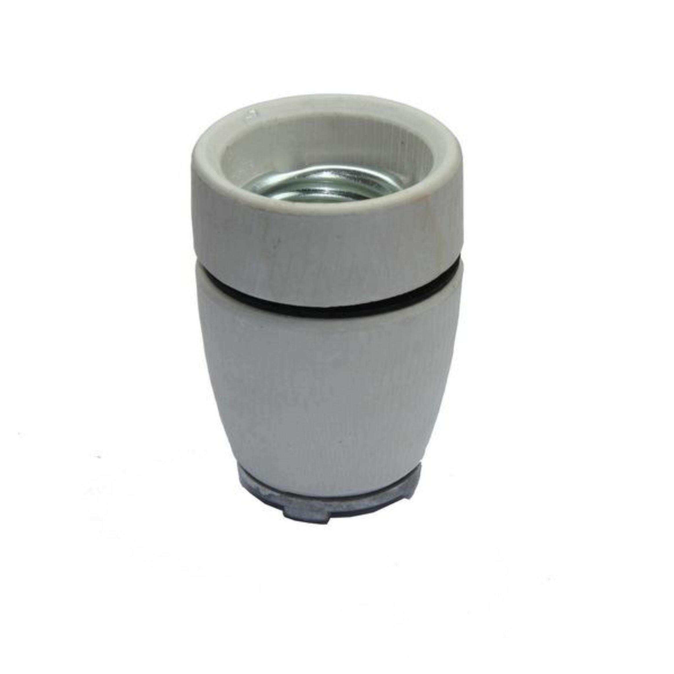 Ceramic porcelain lamp holder E27 Mullan Lighting