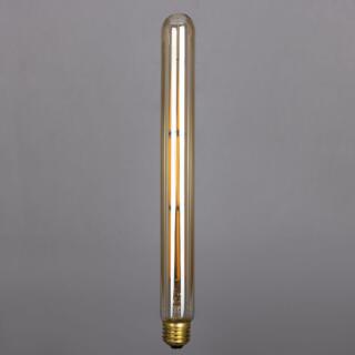 LED Tubular Filament Bulb Dimmable E26 4.5W 2100k 400lm 11.8"