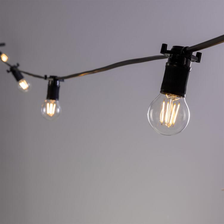 1 Metre Spaced Festoon, Outdoor String Lights