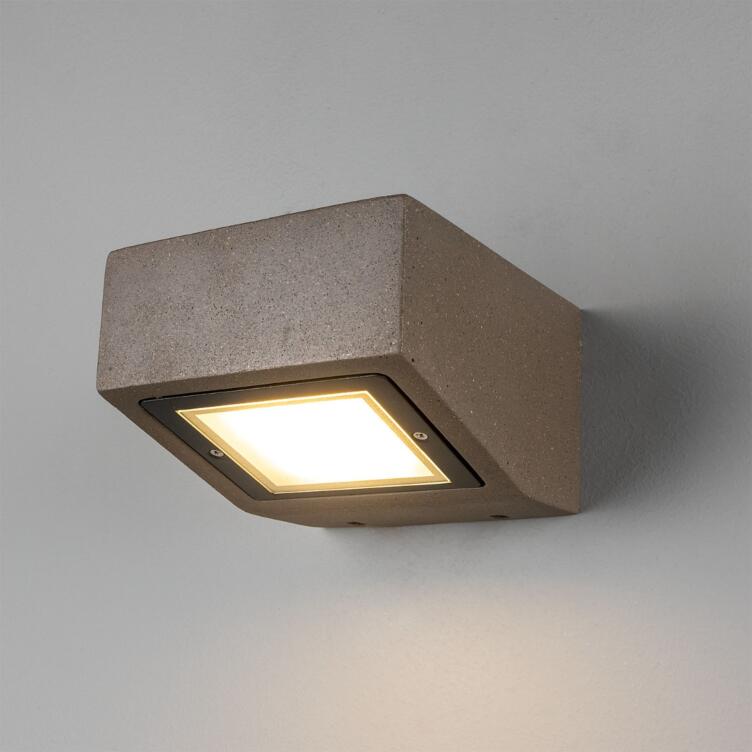Trieste Outdoor Concrete Wall Light 13cm IP65 Trieste Outdoor Concrete Wall Light 13cm IP65