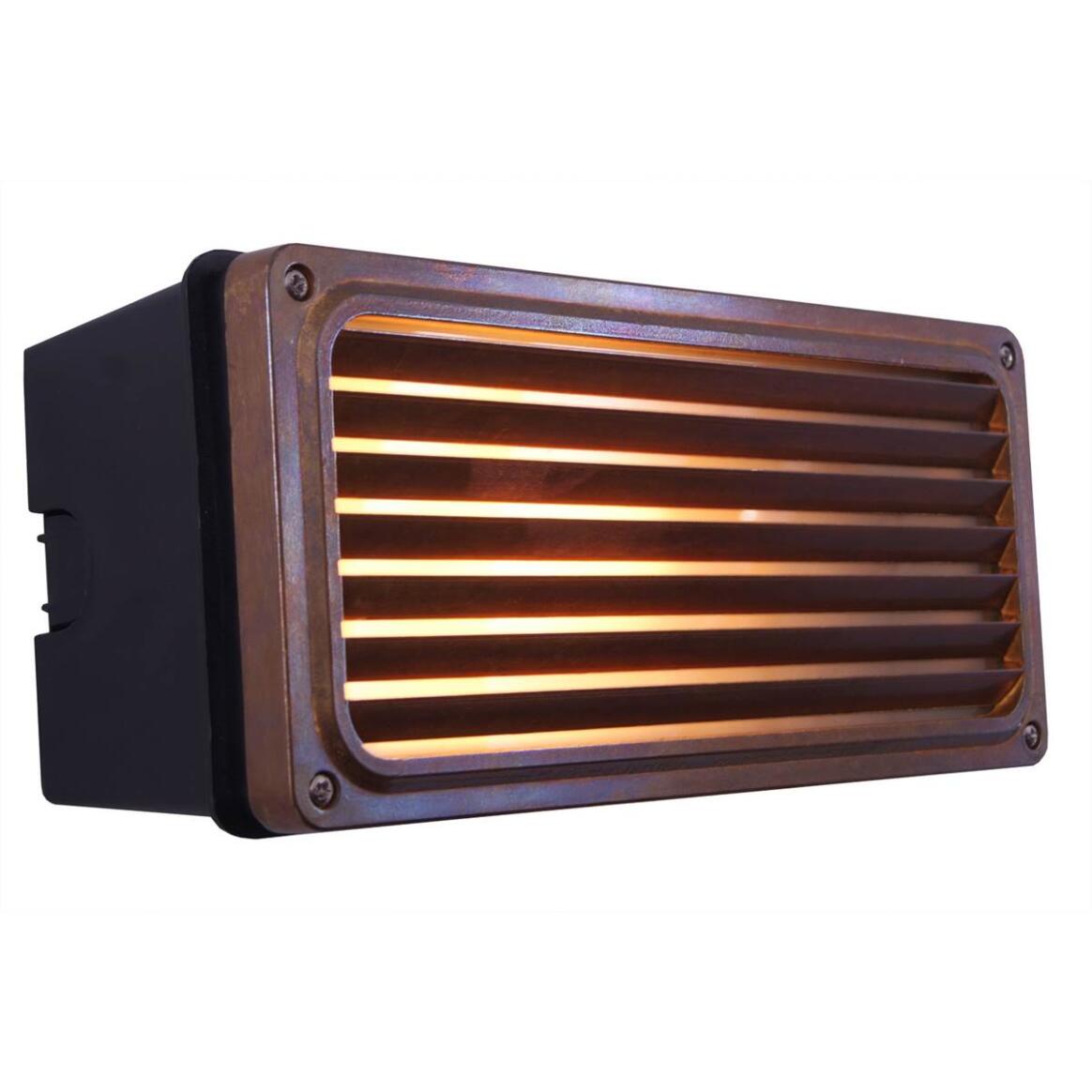 Agher Recessed Grill Patio Wall Sconce 10.75" IP54 main product image