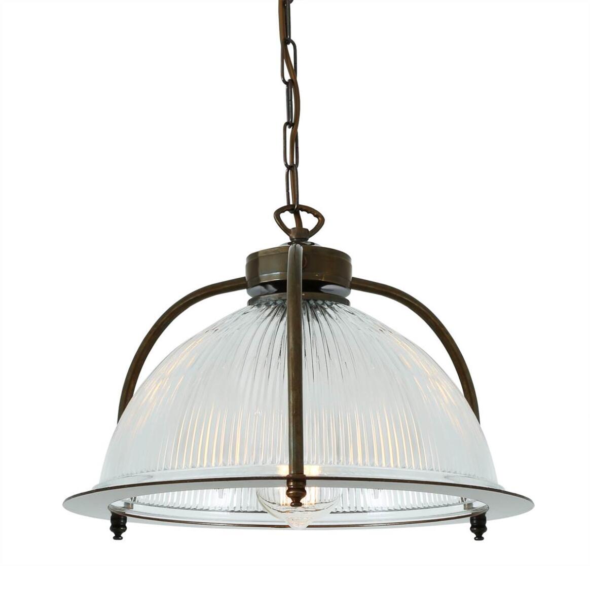 Bousta Prismatic Glass Pendant Light 35cm IP20 main product image