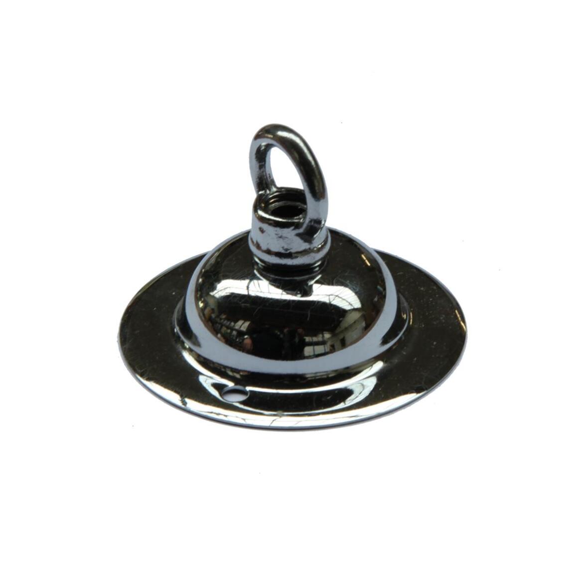 Chrome Plated Ceiling Rose with Closed Hook 2.5" main product image