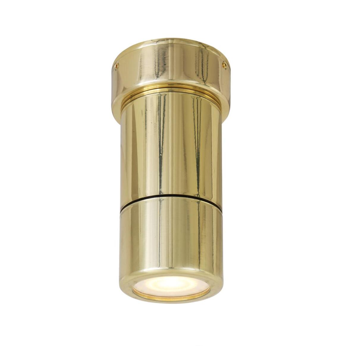 Plafonnier spot en laiton Ennis, 14 cm IP44 / IP65 main product image