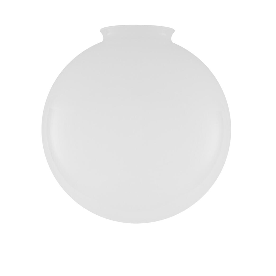 Opal Glass Globe Light Shade 25cm, Neck Size 10cm main product image