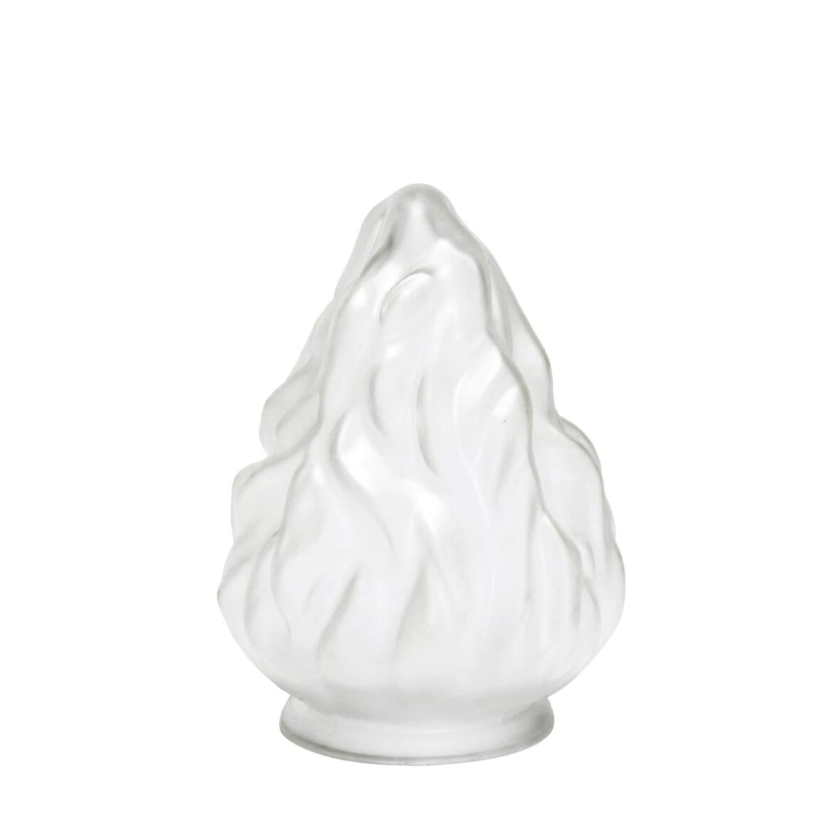 Flame Glass Lamp Shade 6.75", Neck Size 3.25" main product image