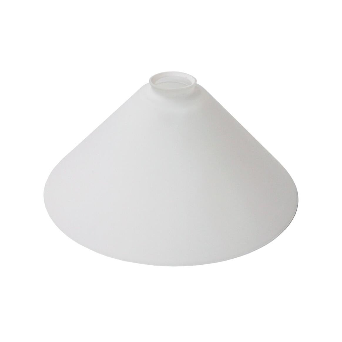 Cone Pool Table Glass Lamp Shade 11.75", Neck Size 2" main product image