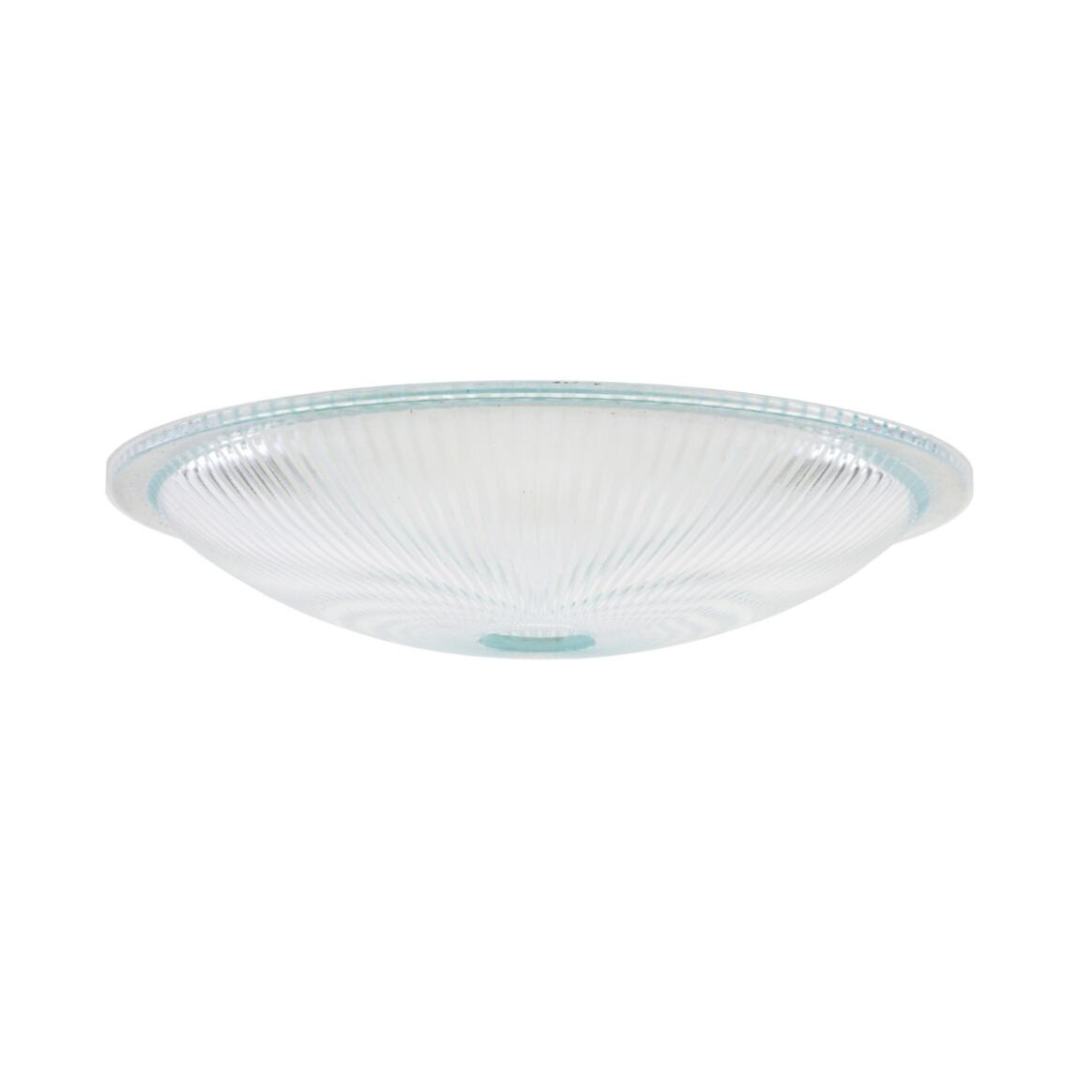 Prismatic Dish Glass Lamp Shade, Neck Size 4cm main product image