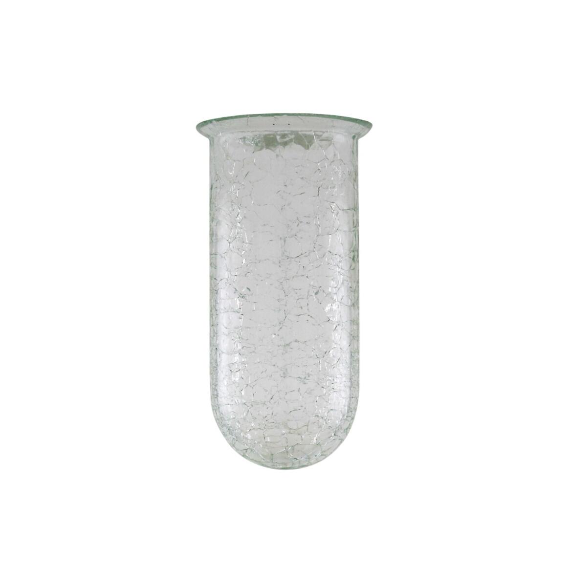 Crackled Well Glass Lamp Shade, Neck Size 3.5" main product image