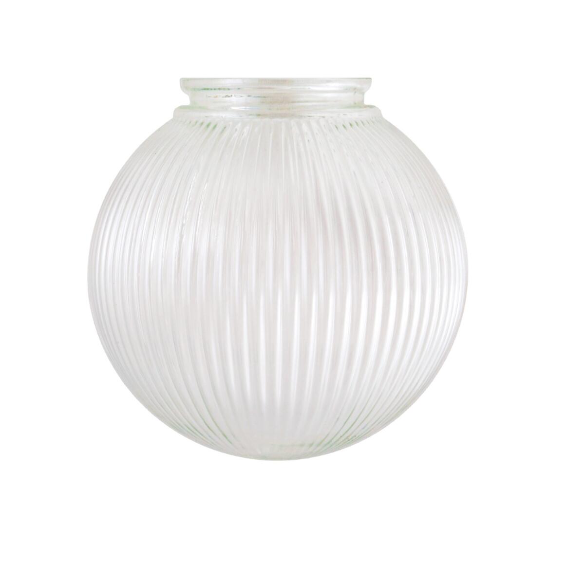 Prismatic Glass Globe Lamp Shade 7.75, Neck Size 3.75" main product image