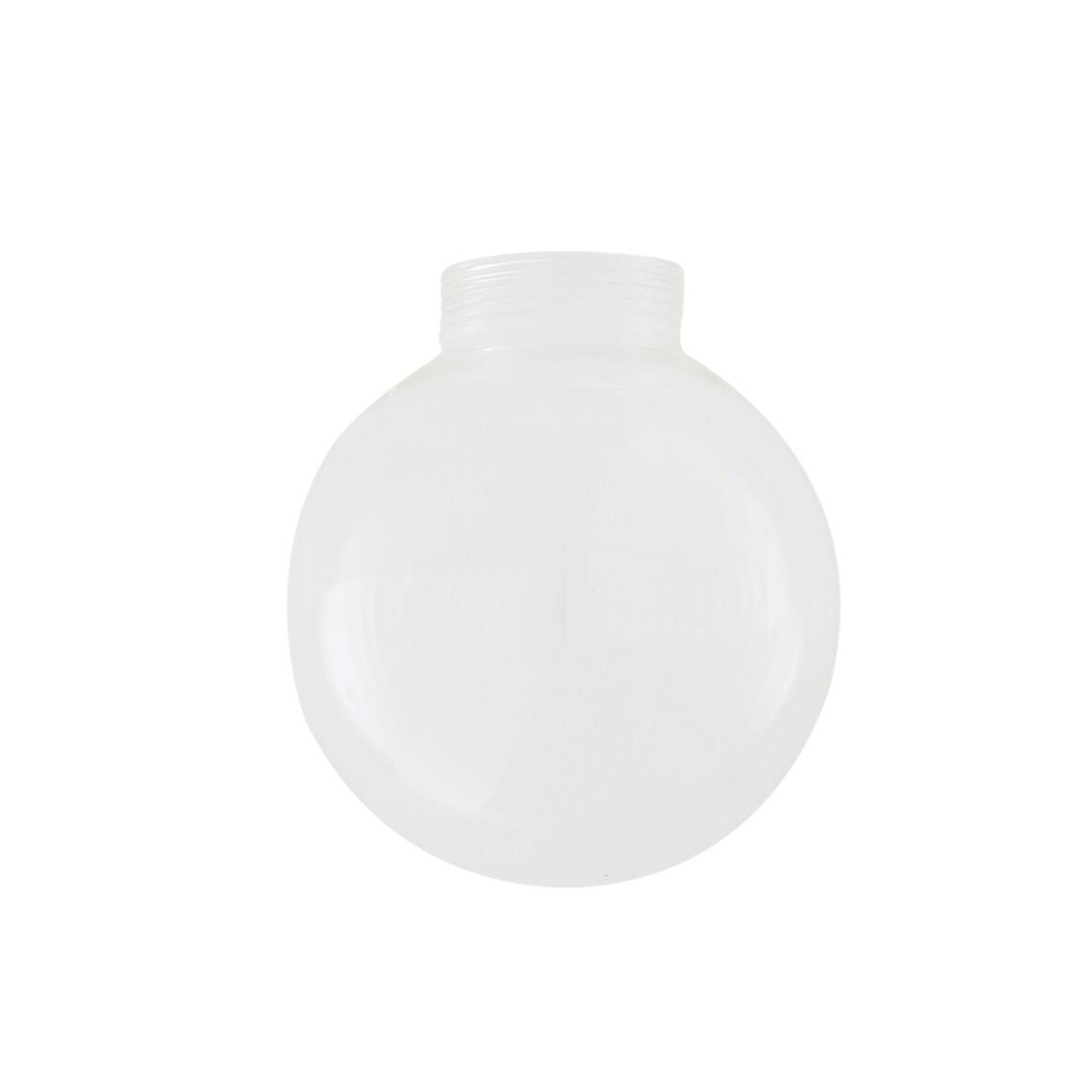 Clear Threaded Glass Globe Lamp Shade 12cm, Neck Size 5.5cm main product image