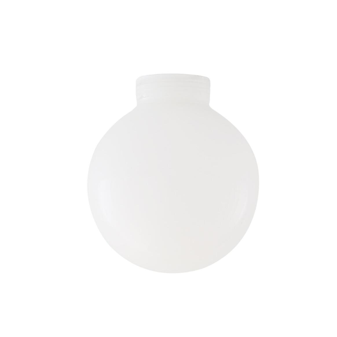 Opal Threaded Glass Globe Lamp Shade 5", Neck Size 2.25" main product image