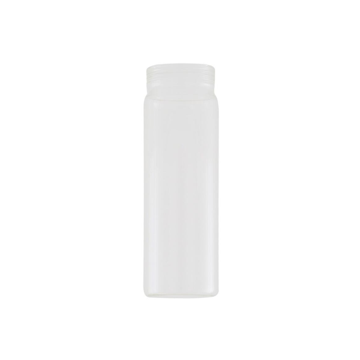 Clear Tube Glass Lamp Shade 7", Neck Size 2.25" main product image