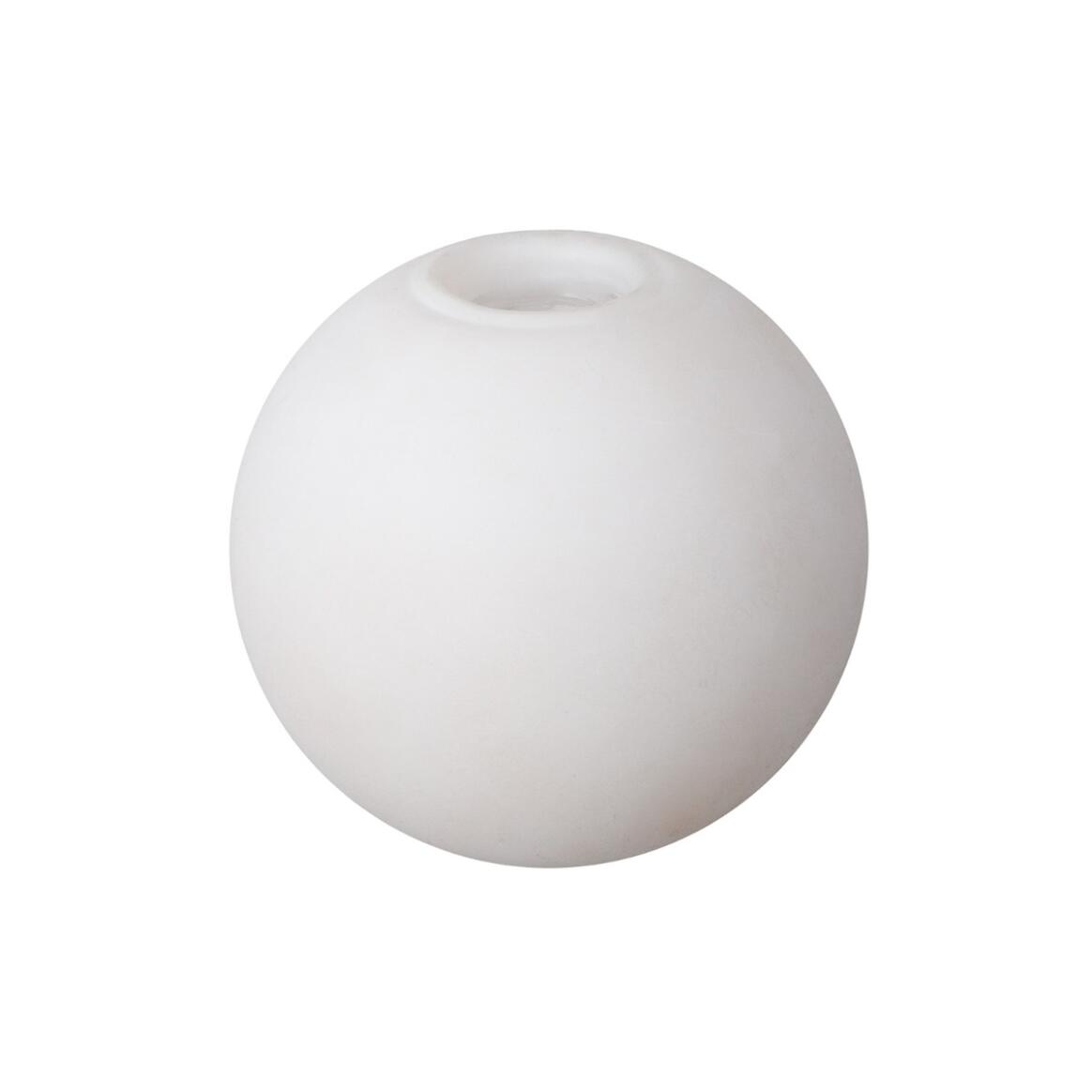 Opal Glass Globe 8cm, G9 Internal Thread, Neck Size 2.1cm main product image