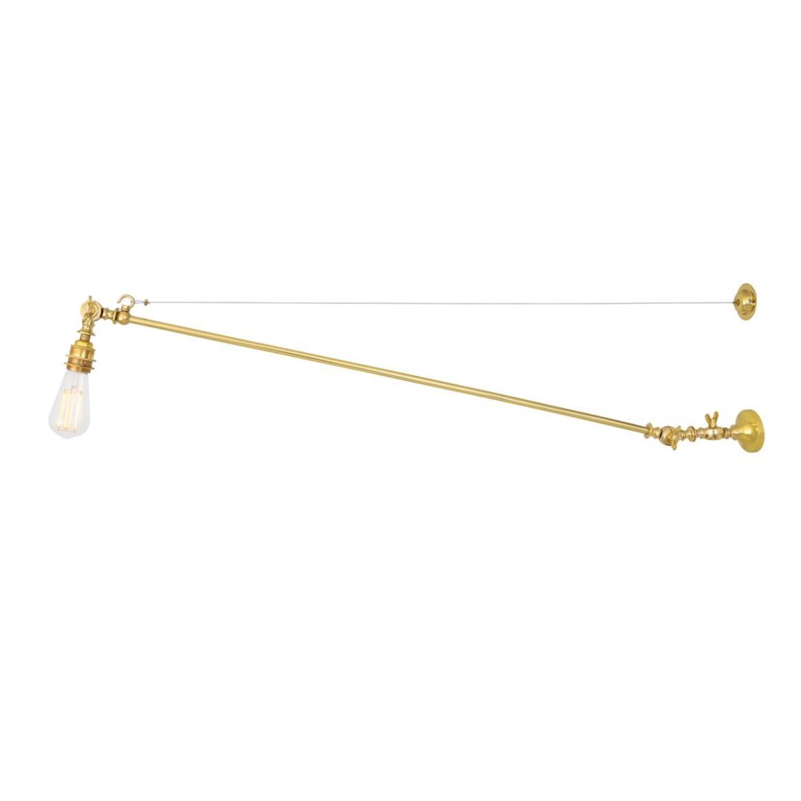 Manick Industrial Swing Arm Adjustable Wall Sconce 40" IP20 main product image
