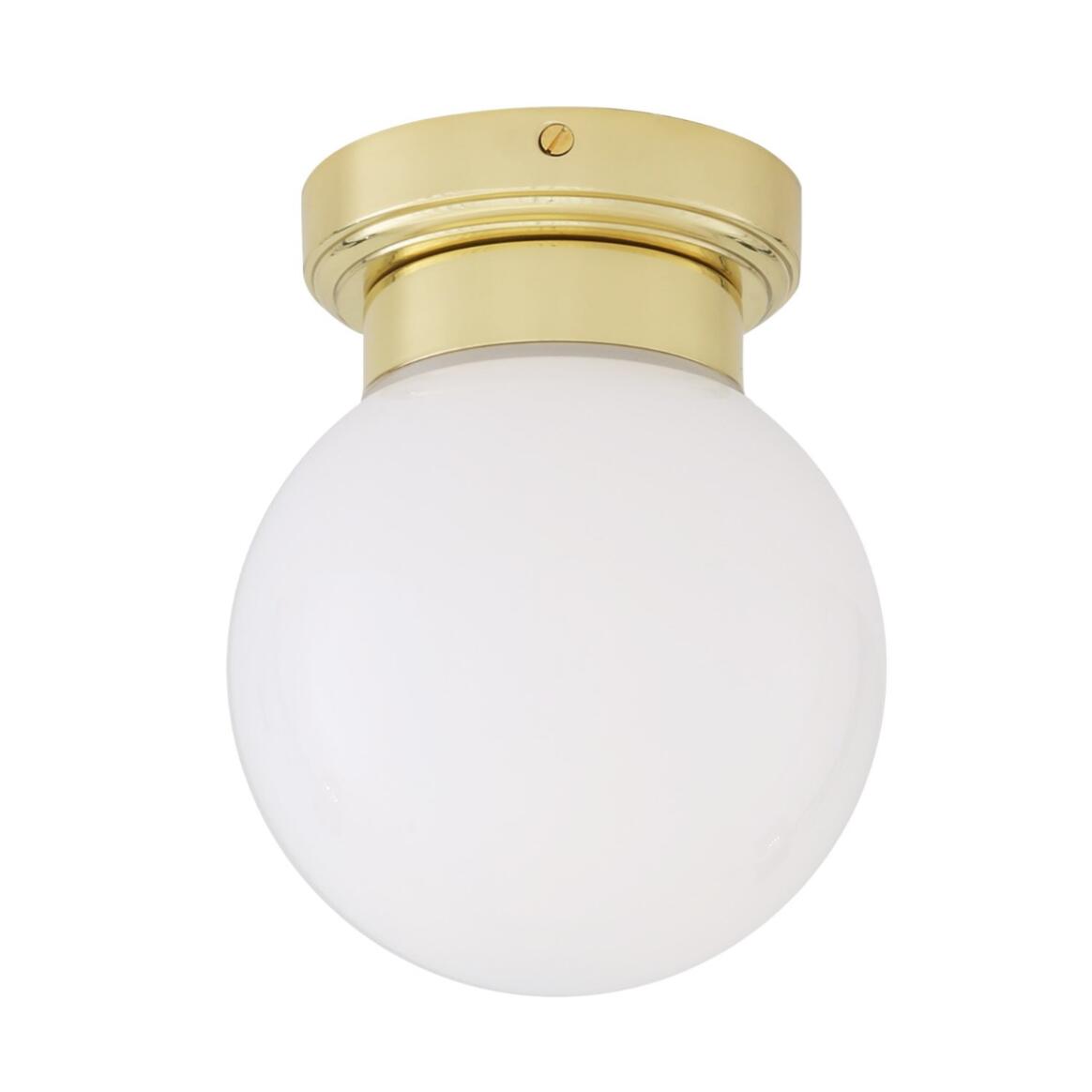 Jordan Small Globe Bathroom Ceiling Light 20cm IP65 main product image
