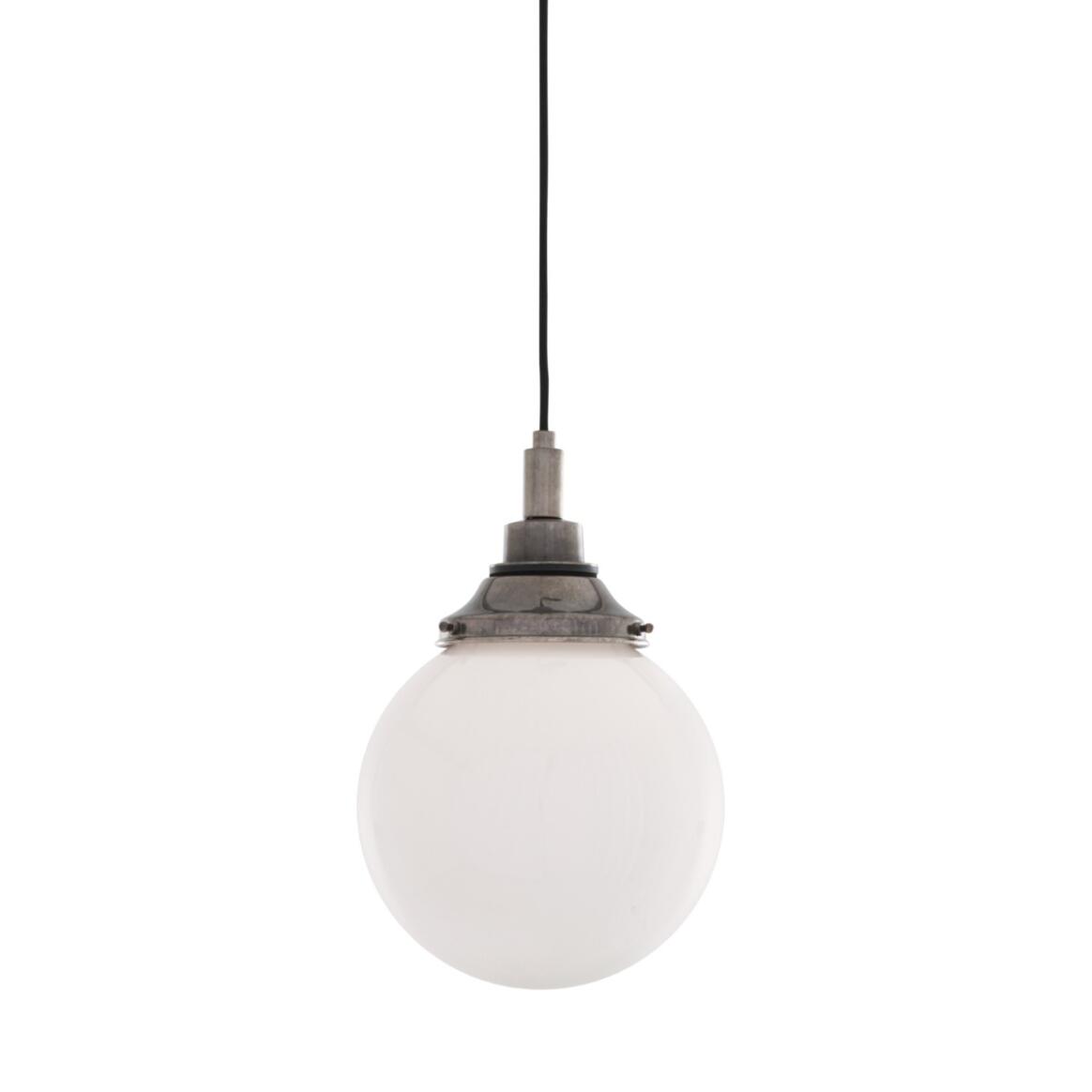 Pelagia Opal Globe Pendant Light 7.75" IP44 main product image