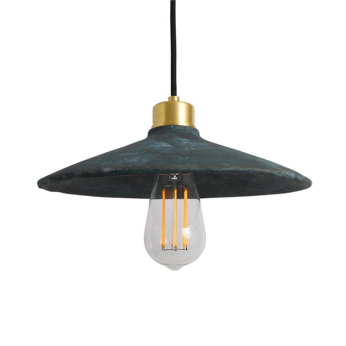 Pyrus Organic Ceramic Pendant Light Blue Earth 11