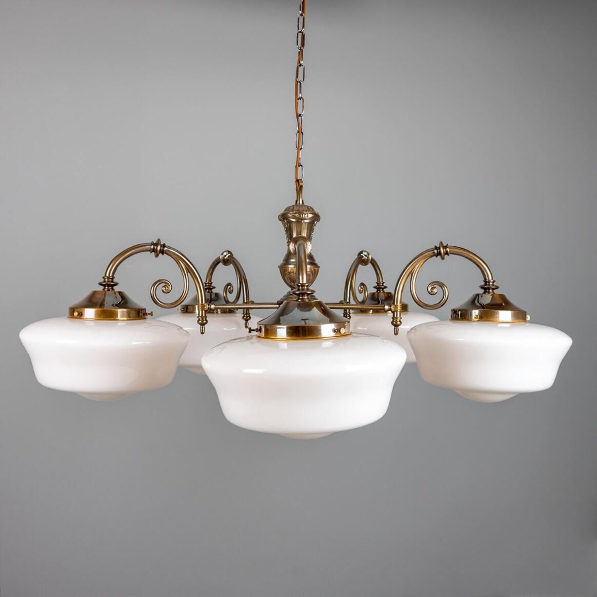 Lustre schoolhouse Clones 1920 à cinq bras, 90 cm IP20 main product image