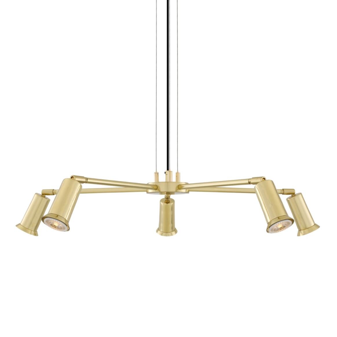 Jasper Contemporary Five-Arm Chandelier 35.5" IP20 main product image