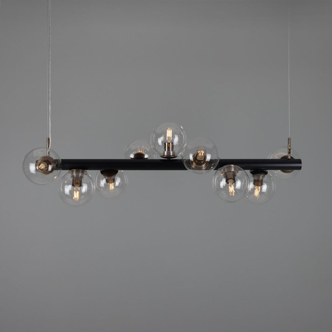 Moriarty Linear Island Pendant Light, Nine-Light 57" IP20 main product image