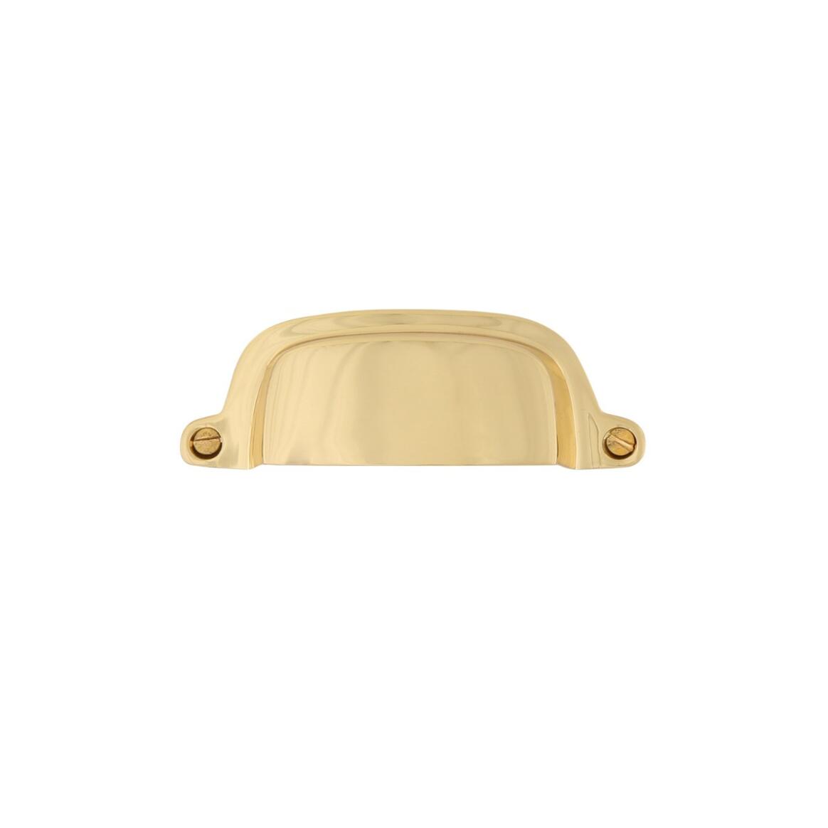 Neale Brass Drawer Curved Pull Handle 3.75" main product image
