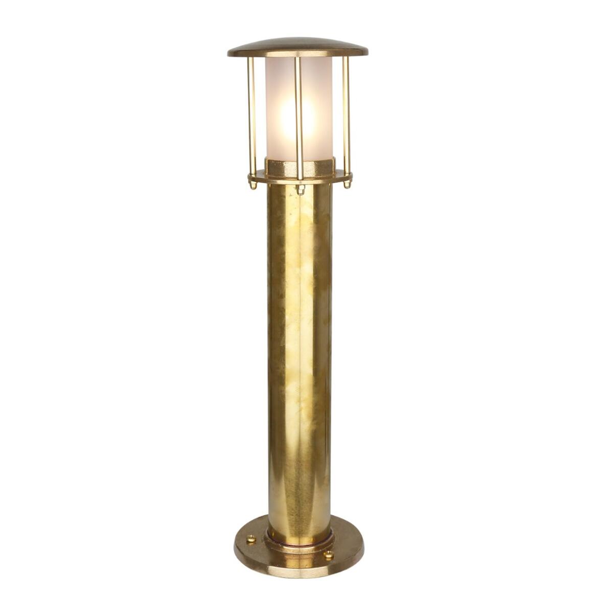 Borne lumineuse extérieure en laiton Yarrow, 50 cm IP53 main product image